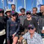 Jessica Watson Instagram – 📷 @officialrolexsydneyhobart @azzurroyachtracing photo dump: 

1. Pretty much sums up the race
2. & 3. Letting down the team with my 🕶️ game – anything for a bit of relief from the saltwater onslaught 
4. Ready for sked 😂
5. An S&S34 doing 14 knots 😮
6. Throwing up a wake on the final approach to the finish line – a very rare few minutes of downwind sailing 
7. Azzurro fans 💙 and accurate representation of wave height 😏
8. Recovery underway. Time to pack the well-used hyperthermia blanket away. 9 stitches in @xavier.doerr ‘s hand. Let’s not talk about how “wonderful” the cabin smells 
9. & 10. Just the best to share adventures with mates 💙💙💙
