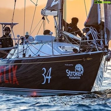 Jessica Watson Instagram - Cabbage Tree Island race, @officialrolexsydneyhobart qualifier and great learning. Offshore yacht racing is the most nonsensical, uncomfortable, frustrating, most wonderful thing. Love how much love there is for this little boat @azzurroyachtracing. Privilege to sail her. So much goes into making these things possible. 🙏: @netflixanz @alanamariajewellery @zhikglobal @goldcoastcitymarina @dimensionpolyant @hobartwhisky @clubmarine_insurance @wrap_it_marine @southernseasmarine Plus, the crew! And all the people in their lives who tolerate the behind-the-scenes effort that makes these adventures possible. 📸 @bowcaddymedia 🙏🙏🙏