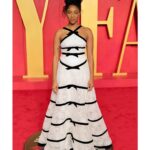 Jessica Williams Instagram - I Love you @rodarte! Thank you thank you @vanityfair for having my tall shy gorgeous ass! Thank you thank you thank you: Makeup// @cherishbrookehill Hair// @marciahamiltonhair Stylist// @sarahslutsky