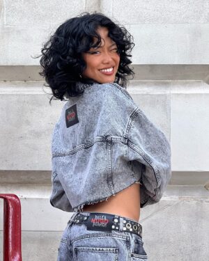 Jessie Mae Alonzo Instagram - denim day with @hugo_official x @bellapoarch #hugoyourway (ad)

shop the collection at HUGO bluewater