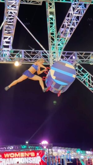 Jessie Graff Instagram - @jessiegraffpwr is an absolute legend! ✨ #AmericanNinjaWarrior premieres Monday, June 3 on @nbc and streaming on @peacock