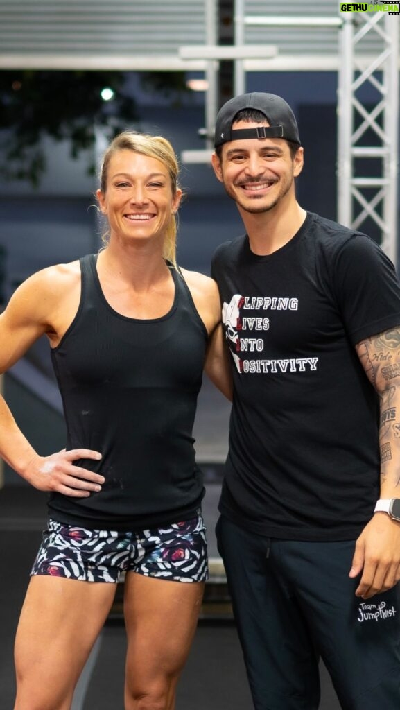 Jessie Graff Instagram - Winning in Ninja is about tackling the unknown and adapting. Something Jessie Graff, one of the sport’s best (and now guest co-host of The Jedburgh Podcast) has conquered year in and year out. Jessie and Fran Racioppi are joined by 12x Ninja Warrior Flip Rodriguez for a conversation what it takes to win American Ninja Warrior and how his drive to win comes from overcoming the adversity he faced as the victim of child abuse. Tune in to the TYR Wodapalooza series to hear all kinds of perspectives on fitness, performance, leadership, and growth! 💜💪🏼 Use code JED for $10 off your first order @modballs‼️ #fitness #motivation #ninjawarrior #gym #leadership #podcast #series #team #performance #teamwork #teamability