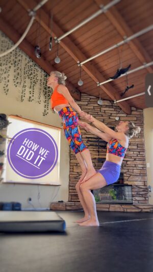 Jessie Graff Instagram - Here’s how I did the #TitanicChallenge with my 72 year old mom!
#strengthisageless #motherdaughter #partnerchallenge