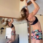 Jessie Graff Instagram - How do you train #salmonladder (and other dynamic kipping obstacles) when you don’t have an actual salmon ladder? I like to do sets of locked off kipping pull ups. What would you call these? Cliffhangers by @atomikclimbingholds Shorts by @constantly_varied_gear #ninjawarrior #ninjatraining #homeninjatraining #salmonladderdrills #kippingpullups