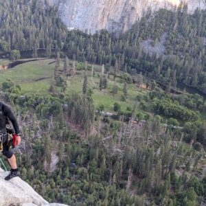 Jessie Graff Instagram - OMG This is my new life now!!! So grateful to @hansflorine for inviting me out to #Yosemite to experience some big walls!  I got to follow 9 pitches on the east buttress of middle cathedral. And jugged up the #freeblast behind Hans and @bill.climbingadventures . I Knew i would love being on the wall over 1000 feet high (we finished at Mammoth Terraces). But I had no idea how much I would love learning about the gear and rope management! 😂. I’m hooked for life and need to do this all the time now!  Thanks Hans and Bill, for a life changing experience!
