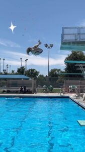Jessie Graff Instagram - So proud to have taken 1st place at the first annual @staciewrath Birthday #BellyFlop Competition! Happy birthday Stacie! And thank you @24k_stunts @iamsu_bin @steveterada @jmocak @abigailbrockman for cheering me on! #fail #divingfail #faceplant #happy4thofjuly