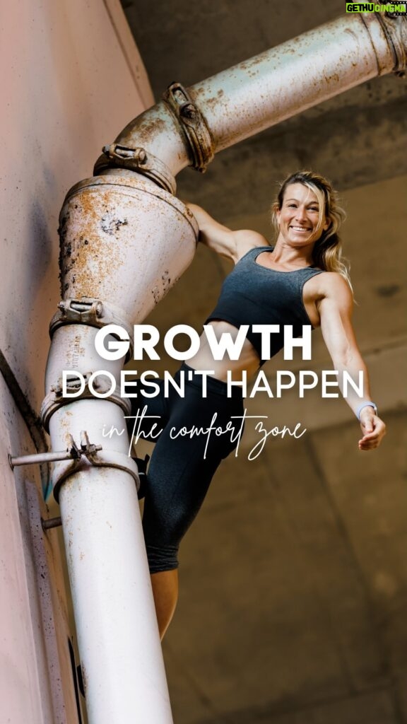 Jessie Graff Instagram - Do it tired, do it scared, do it and be bad at it. Don’t be afraid to be seen trying. Growth doesn’t happen in the comfort zone. . . . #motivation #inspiration #growth #fitness #bettereverday #jessiegraff
