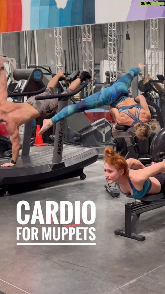 Jessie Graff Instagram - Who read the cardio manual best?