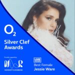 Jessie Ware Instagram – It’s such an honour to receive the award for Best Female at this year’s Silver Clef Awards in support of music therapy charity @nordoffrobbins 

Using the power of music, Nordoff and Robbins help people break through barriers caused by life-limiting illness, disability and social isolation and I’m thrilled to support the amazing work they do. 

#O2SilverClefs