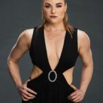 Jessika Evelyn Heiser Instagram - Leveling up in every way I can: physically, emotionally, mentally as we get closer and closer to Wrestlemania. 24 days 📆 Happy Wednesday all 🩵 So much amazing stuff to come. 📷 @andreakellaway Glam: @bfabulous1 @bebe