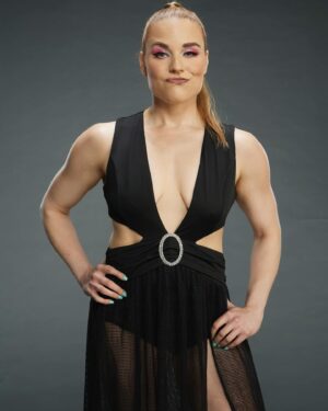 Jessika Evelyn Heiser Instagram - On this #RoyalRumble day, I don’t have a witty caption to place. 

Just gratitude, as I’m the most comfortable and confident in my body that I have ever been in my entire life. 

Walking into work today I’m so proud of the strides I’ve made and am incredibly blessed to be a small part of another historic event in WWE. 

Enjoy the Rumble everyone! 

📷 @andreakellaway 
Thank you for making me feel like a princess. 

Glam: @bfabulous1

@bebe
