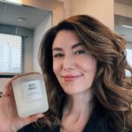 Jewel Staite Instagram - Can’t really decide which @canvascandleco scent is my fave, but safe to say I’m obsessed with this one currently 🌊🌲 #westcoastisthebestcoast #canvascandlecompany