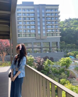 Ji Hye-won Instagram - 리안아 잘 찍고 있어? (◕‿◕)