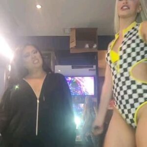 Jiggly Caliente Instagram - Backstage shenanigans wit @kerricolby  at @mickysweho