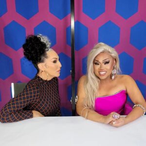 Jiggly Caliente Instagram - Happy Birthday @michellevisage . You're always been such a supportive figure in my life since season 4. Even when you judged the hell  outta me. It made me a better queen and a better woman. I love you and wish you many more blessings and birthdays to come.