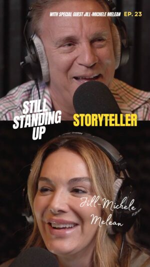 Jill-Michele Meleán Instagram - @jillyonline and I come from storytellers! How are you supposed to do that in a 30 second instagram video? I’m not sure but I’m doing my best!

🎙️: @stillstandinguppodcast 

#podcast #comedy #comedypodcast #truth #spiritual #spiritualpodcast #spirituality #meaning #power #love #friends