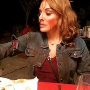 Jill-Michele Meleán Instagram - #happyhalloween #comedyhorrormovie 🎬 🧟‍♀️ 🩸 #comingsoon