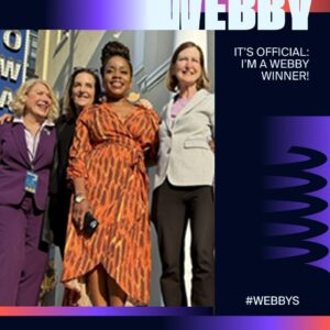 Jill Wine-Banks Instagram - Thank you for voting for #SistersInLaw. Because of you we won the Webby for best news and politics podcast. Watch us on the red carpet on May 13,