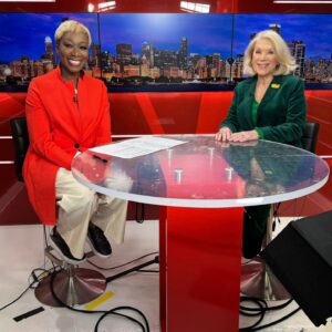 Jill Wine-Banks Instagram - What a thrill to be in the Chicago studio with @joyannreid on Wednesday and to see my old friends from pre-covud times.