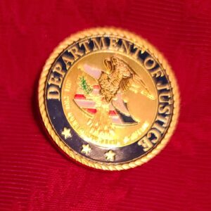 Jill Wine-Banks Instagram - Joining @thereidout tonight, wearing my DOJ #JillsPin to discuss the Hur Report, about which I have strong feelings. Join us.