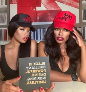 Jill Marie Jones Instagram - We hope your weekend is RED HOT🌶️🌶️ 
Happy Friday!!!! 

#creativepartners 
#producingpartners
LET’S GOOOOOOOO!!!! 💃🏾💃🏾 

stay tuned… 

Ps. Read the card in the mirror✨✨✨