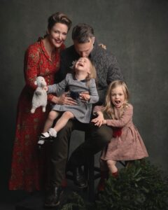 Jill Wagner Instagram - The first and last photo is the real deal ….. all of the others are pure luck . I feel like we all can relate to these family photo pictures. They’re nothing like they seem but they are priceless .