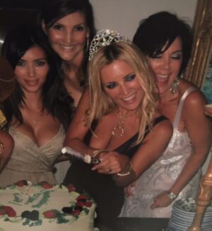 Jillian Warry Barberie Instagram - #TBT PARTY TIME at the #Kardashians Kris always throws the best parties. This was mine!! @kimkardashian @krisjenner @heathermcdonald