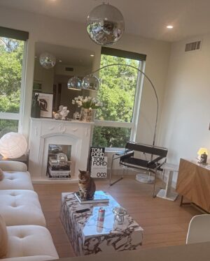 Jillian Warry Barberie Instagram - I love making a thousand square feet feel like a Parisian Haussmann styled apartment.