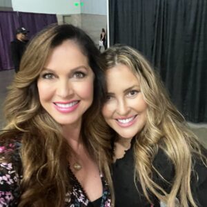 Jillian Warry Barberie Instagram - I am so blessed by GOD to have incredible uplifting women in my life. @4lisaguerrero is one of them. A star. A bright beautiful supportive sister for 30 years. She was my support yesterday at the LA Convention Center Expo where I got to be a speaker and interview @torispelling (another amazing lady) Thank you to all the women hi attended tht I spoke with yesterday and met afterwards in your booths of creativity. Thank you. Lisa and I had dinner after, watched @netflix and chilled and I fell asleep in her guest bedroom with the balcony doors open so I could listen to the waves crashing the shoreline all night. It was magical. I’m coming back to life. I see colors. I am going to lose that 50 pounds. I am going to get my life back. I am going to use those weaknesses from my past as my power to move into my future. And I’m doing it with my beautiful friends around me. Friends of 20-40 years. How am I so blessed? Now I’m off to @heatherlocklear another shining light in my life. I’m so close to her that I am the 4th daughter, the youngest adopted daughter twice removed. Her brother calls me his lil sis and Heather is definitely my sister. Her family has become my family here. Her entire family. I’m so full of emotion right now. My heart is full and I am just grateful for the people in my life. How did I get so lucky? I don’t know. I’m just thankful God. Happy Sunday. ❤️❤️❤️❤️🙏🏼🙏🏼🙏🏼🙏🏼