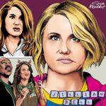 Jillian Bell Instagram - Beyond lucky to have the brilliant and talented @stevemcgarry draw little ol’ me for @nydailynews and @bostonherald 📰❤️❤️❤️ Thank you Steve!