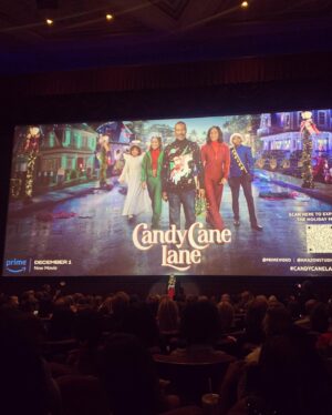 Jillian Bell Instagram - Candy Cane Lane premiere!!!!
🎄🎄🎄🎄🎄🎄🎄🎄🎄🎄
I’m really excited for you guys to see this one! It’s big and fun and family friendly and action-packed! Make sure to watch Dec. 1st on @primevideo and see this elf do some major damage… 

Hair: @robertlopezcut 
Makeup: @lizlash 
Stylist: @elkin @britelkin 
💎: @effyjewelry & @efcollection