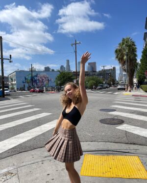 Jillian Shea Spaeder Instagram - cheesin in dtla