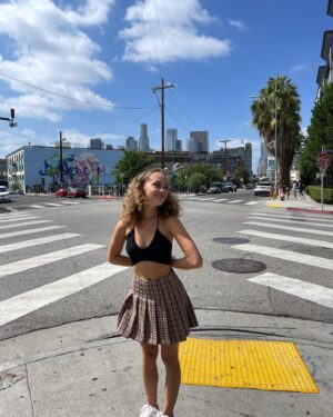 Jillian Shea Spaeder Instagram - cheesin in dtla