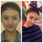 Jing Tian Instagram - Me at age 16 vs. me now - 10 years later! ‪#‎ThrowbackThursday #tbt