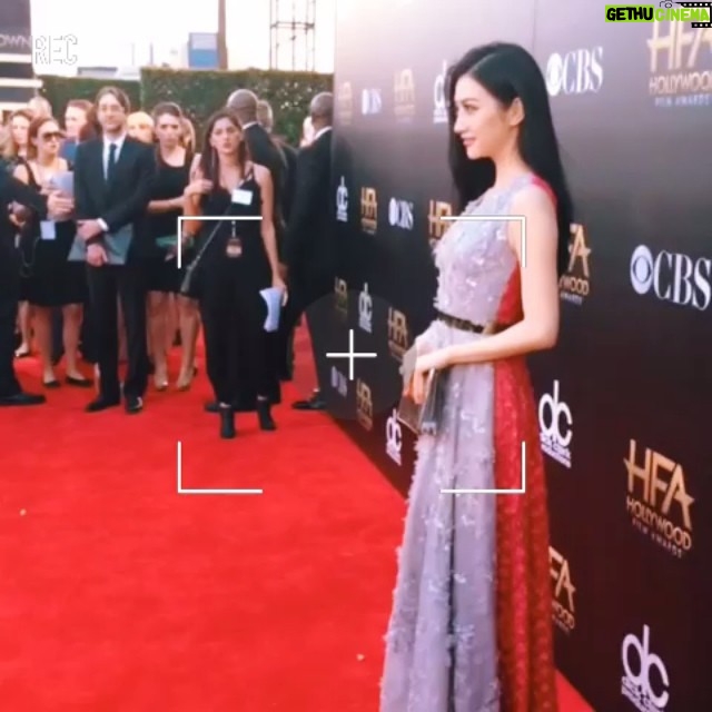 Jing Tian Instagram - #RedCarpet madness at The #Hollywood Film Awards! #HFA #Fashion #Dior