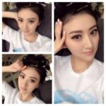 Jing Tian Instagram - Hair and makeup! ‪#‎beauty ‪#‎glam #selfie #weekend