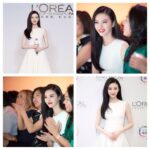 Jing Tian Instagram – So thankful to be a part of the @lorealparisusa family! These are photos from a press conference in #Shanghai earlier in the year. Wonderful day! #Beauty #Makeup #LOrealGirl #Thankful