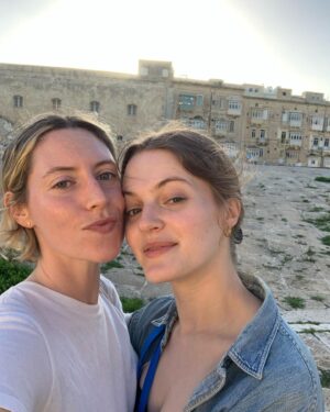 Jo Ellen Pellman Instagram - being hot and gay and chilly in Malta xx