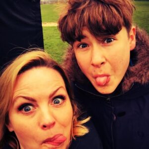Jo Joyner Instagram - So many happy memories of making this chaotic, creative and vibrant show that I’m proud to have been a part of. These photos are from 4 years ago when I first set out on my Ackley journey. There’s more coming to your screens soon. Shot before and during the pandemic- so look out for the teenagers that grew 2 foot during lockdown! Some great new faces and a new format joins us. I’ll miss living with my sisters @amy_lhickman @isunetra - We kept each other going so far from home and always will. #ackleybridge