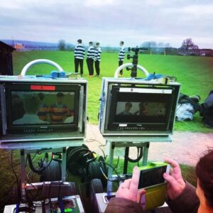 Jo Joyner Instagram - So many happy memories of making this chaotic, creative and vibrant show that I’m proud to have been a part of. These photos are from 4 years ago when I first set out on my Ackley journey. There’s more coming to your screens soon. Shot before and during the pandemic- so look out for the teenagers that grew 2 foot during lockdown! Some great new faces and a new format joins us. I’ll miss living with my sisters @amy_lhickman @isunetra - We kept each other going so far from home and always will. #ackleybridge