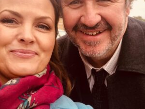 Jo Joyner Instagram - I think it’s clear to see from all these photos just how much fun we have making this show. Shakespeare & Hathaway starts today on @bbcone 2.15pm.  I’m so proud to be part of Frank, Luella & Sebastian’s world. After a year off due to the pandemic we couldn’t wait to get together again. This years shoot was as creative, fun and quirky as ever. We’ve got fantastic guests for you in every episode, beautiful countryside, fabulous houses and Keeler’s moustache. What more could you want! X