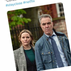 Jo Joyner Instagram - It was the strangest of read-throughs in the middle of a lockdown, individual cubicles like something out of ET… A job that was quite lonely in ways- to work with so many people you admire and yet not be able to meet, socialise or often see their faces behind the masks.  As the months rolled on, slowly the UK emerged from it’s cocoon, the sun shone brightly on our many beautiful locations and Manchester opened up. It was so great to be back. Thanks for all the lovely messages about #stayclose Really grateful to be a part of it.  Thank you 🙏🏽 @oharadj @harlancoben @redproductionco #stayclose #netflix