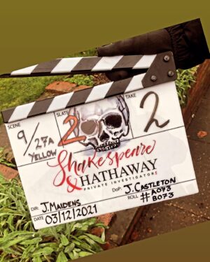 Jo Joyner Instagram - That’s a wrap on series 4 of Shakespeare & Hathaway for @bbc A job I love and cherish with the best of people. Wish I could always work with the gorgeous @benjaminbentone - we share the same funny bone, the special human that is Patch Walsh-McBride and the fantastic crew, not least of all the talent that is @mattsimpsonmakeup We hope you enjoy watching it as much as we enjoyed making it. Over and out xx