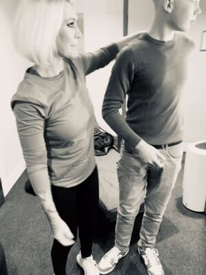 Jo O'Meara Instagram - That awkward mum and teenage son photo opportunity pre show in London 😂😂😂 #teeneagers #ifyouknowyouknow #sclub