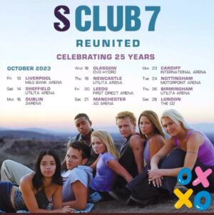 Jo O'Meara Instagram - Who’s ready to Bring it all Back 💫💫💫
Tickets on sale at 10am !!! #sclub7 #Sclub7Reunited @sclub7 ♥️