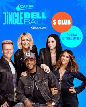 Jo O'Meara Instagram - We are so excited for this one 😝😝!! Who’s ready for an “S Club Party” at this years Jingle Bell ball ?? !! @capitalofficial #CapitalJBB  #sclub 💫 @sclub ⭐️