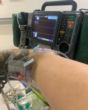 Jo O'Meara Instagram - When am I gonna get a break ?? 
I really thought I was on the road to recovery 😢 
4am this morning the pain was the worst it’s been yet ! 
So here we are again ! I am devastated 💔