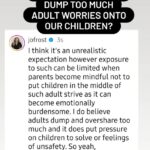 Jo Frost Instagram – With a significant rise in childhood anxiety & depression, are we part of the problem as parents? Do you think we overshare, dump,involve our children in situations that are simply not their concern as children? Should our children be exposed to so much strive? 

You see my thoughts but what do you think?
#Helpingfamiliesshine💫