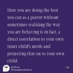 Jo Frost Instagram – Food for thought this week, take your time to reflect on this post. When we can be more compassionate to ourselves through our process of growth and healing it will also allow us to show up for our children more conciously aware. Let us support eachother through the rest we need the time we need. 
What are your thoughts?

#Helpingfamiliesshine💫