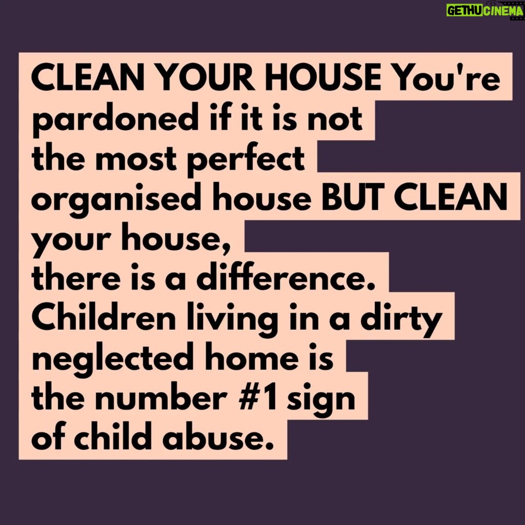 Jo Frost Instagram - This may be triggering for some parents. Duty of care requires proffesionals like myself and resources like child services to be mindful of the subtle signs that show when a child is living in or being neglected and a parent needs the extra help they may feel too much pride to ask for. Here is what you can immediately do: Keep your fridge clean Your child's bedding washed every 2 weeks. Towels every week Bathrooms cleaned  The home Toys. Clothes Nails, toes, hair, teeth etc. You get what I'm saying here. I know teachers do because they see it. No excuses parents, go dollar store if you need to to buy soap. When you show respect for yourself, your home and your child by doing, they too will find it for themselves!  You got this- Jo xx 🤍 Can I get a 🙌🏽 for us all supporting eachother as parents and providing these basic needs for our children. Please feel free to add your thoughts. #helpingfamiliesshine💫